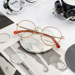 กรอบแว่น Longchamp LO2123A 762 Brown Silver