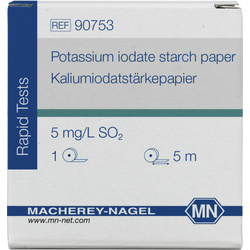 Potassium iodate starch paper 90753 กระดาษทดสอบซัลเฟอร์ไดออกไซด์