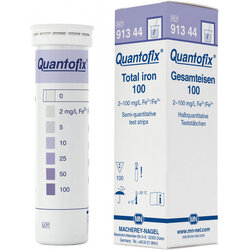 QUANTOFIX® Total Iron 100 91344 กระดาษทดสอบเหล็ก 100