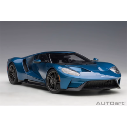 ขาย พรีออเดอร์ โมเดลรถ โมเดลรถยนต์ Autoart Ford GT 2015 น้ำเงิน สเกล 1:18 มี โปรโมชั่น