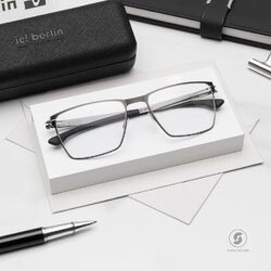 กรอบแว่น IC BERLIN Thomas A. Gunmetal