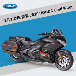 ขาย พรีออเดอร์ โมเดลรถเหล็ก โมเดลรถ มอเตอร์ไซค์ Honda Gold Wing 1:12 มี โปรโมชั่น