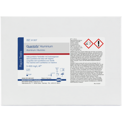 QUANTOFIX® Aluminium test strips 91307 กระดาษทดสอบอะลูมิเนียม