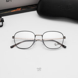 Ray-Ban RX6534 3187 Matte Black on Matte Gunmetal