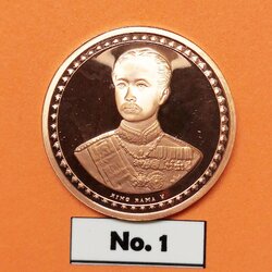 เหรียญ รัชกาลที่ 5 หลัง พระรูปทรงม้า หลวงพ่อเกษม เขมโก ปลุกเสก ในวันเสาร์ที่ 13 พฤษภาคม 2538 เวลา 14.00 น เนื้อทองแดงขัดเงา ขนาด 2.6 เซน ผลิตโดยโรงงาน MARIO DIMAIO ประเทศอิตาลี