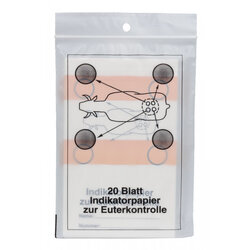 Udder test paper 90748 กระดาษทดสอบเต้านมสำหรับโรคเต้านมอักเสบ