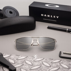 Oakley HOLBROOK TI OO6048-01 Satin Chrome Prizm Black