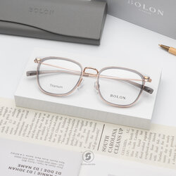 แว่นสายตา BOLON รุ่น BA6010 B13 Transparent Grey/ Rose Gold