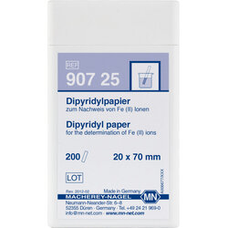 Dipyridyl paper 90725 กระดาษทดสอบเหล็ก 2 mg/l