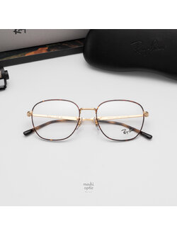 Ray-Ban RX6534 3188 Matte Havana on Matte Arista Gold