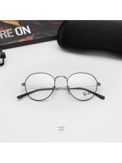 Ray-Ban RX3582V 3179 Black on Gunmetal
