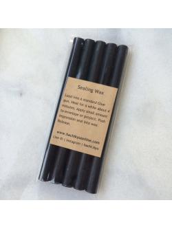 Black gun wax seal (5 sticks)