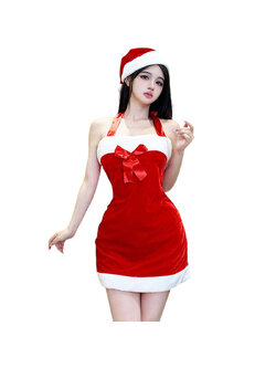 ชุดซานตี้ แซนตี้ ชุดคริสต์มาสผู้หญิง ชุดแซนตี้ผู้ใหญ่ SD-006