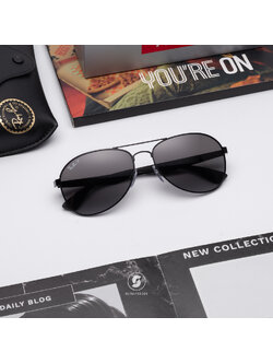 Ray Ban RB3549 002/T3 Black Polarized