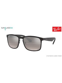 Ray-Ban RB4264 601S5J Matte Black Chomance Polarized Mirror Grey Glad