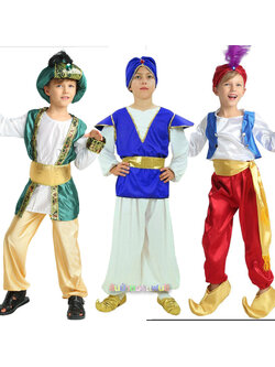 ชุดอาละดินเด็ก ชุดอินเดียเด็ก ชุดยักษ์จินนี่ ชุดแฟนซีเด็ก