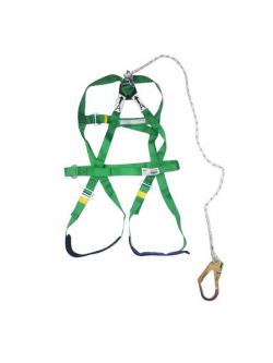 เข็มขัดเซฟตี้แบบเต็มตัว พร้อมเชือกเซฟตี้เส้นเดี่ยว YMD FH787B