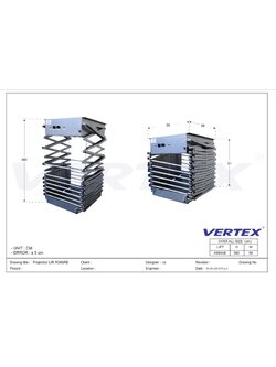 VERTEX Projector Lift A560AB (5.6 Meter)