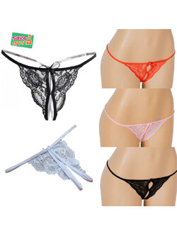 กางเกงในลูกไม้จีสตริง 267-270