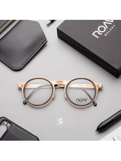แว่นสายตา ROAV SIERRA 6013 Brush Gold/Crystal