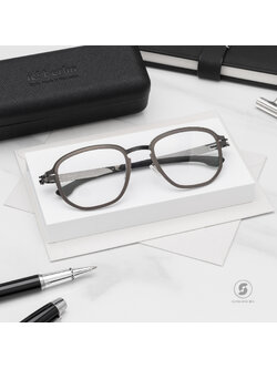 กรอบแว่น IC BERLIN Iridium Graphite Gunmetal
