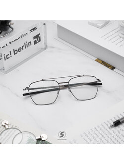 กรอบแว่น IC BERLIN Poniente Graphite