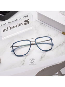 กรอบแว่น IC BERLIN Magnus Blue Water HD graphite