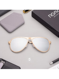 แว่นกันแดด ROAV ATLAS 8101 Brush Gold/Silver