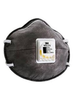3M 9913V P1 Nuisance OV Relief 9913V หน้ากากป้องกันฝุ่นละอองและกลิ่นเจือจาง (10ชิ้น/1กล่อง)
