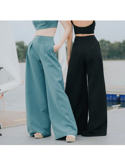 Lism P-017 Power Curve Pants กางเกงขากว้างสุดหรู