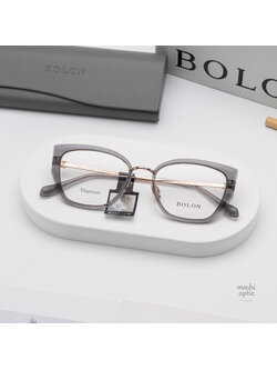 แว่นสายตา BOLON รุ่น MARRAKECH BA6055 B13 Rose Gold Transparent Grey