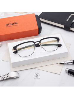 กรอบแว่น IC BERLIN Ricky Y. Black HD Black