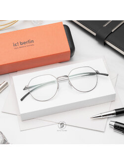 กรอบแว่น IC BERLIN LIO Gunmetal