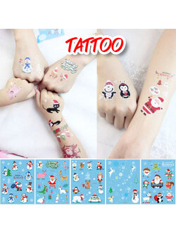 Tattoo Christmas สติ๊กทูคริสต์มาส แทททู #B