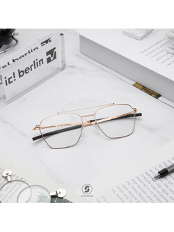 กรอบแว่น IC BERLIN Poniente Rose Gold
