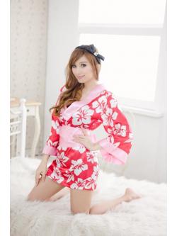 ชุดกิโมโนสไตล์ญี่ปุ่น D