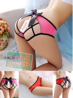 กางเกงในลูกไม้เซ็กซี่แบบเปิดด้านหลัง UN78-81