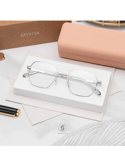 แว่นสายตา MYKITA ARLO C061 Shiny Silver