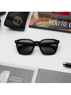 Ray-Ban RB4392D 601/9A Black / Dark Green Polarized