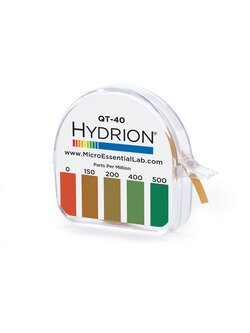 กระดาษวัดค่าน้ำยาฆ่าเชื้อแบบม้วน 0-500 ppm (QT-40)