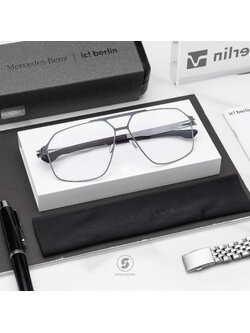 กรอบแว่น IC BERLIN MB18 Aubergine