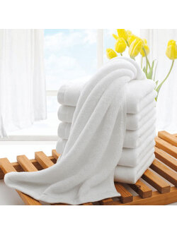 ผ้าขนหนู ผ้าเช็ดตัว ขนาดมาตรฐาน 27×54 นิ้ว 12 ชิ้น