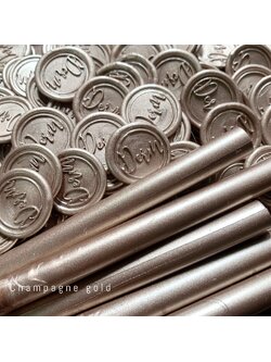 Wax seal sticker (2 cm.)- custom made (500 pcs)