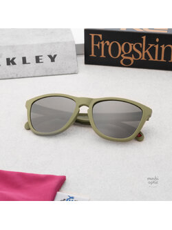 Oakley Frogskins OO9245-E9 Matte Fern Prizm Black Polarized