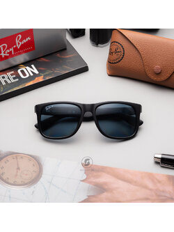 Ray Ban RB4165F 622/2V JUSTIN Blue Grey Polarized