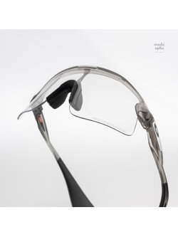 OAKLEY STUNT DEVIL S OO9518-08 Matte Grey Ink Clear to Black Iridium Photochromic