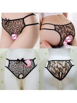 กางเกงในลายพรางแบบเปิดเป้า UN120-122