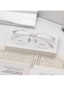 แว่นสายตา BOLON รุ่น BT6018 B90 Transparent / Silver