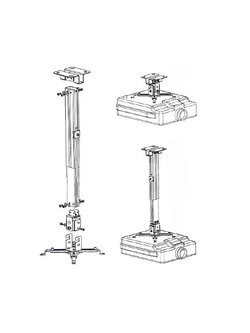 ขาแขวนโปรเจคเตอร์ RAZR HA65 | รองรับได้หลายรุ่น แข็งแรง พร้อมกล่องกันขโมย