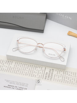 แว่นสายตา BOLON รุ่น Prague BJ6156 B93 Transaprent / Rose Gold